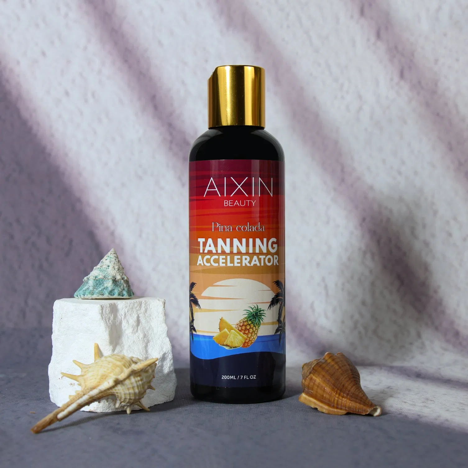 Cosmetics Skin Care Pineapple Tanning Natural Moisture Cream Solarium Tanning Lotion
