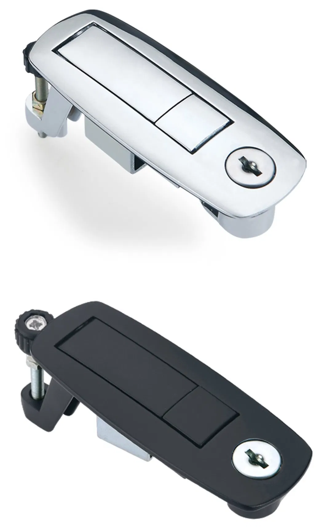 Zonzen Zinc Alloy Die-Casting Lock Swing Handle Panel Lock for Electrical Cabinet Door Ms709