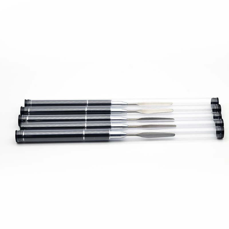 Guyo Dual Ended Nail Art Brush Nail Spatula Brush Nail Gel Brush
