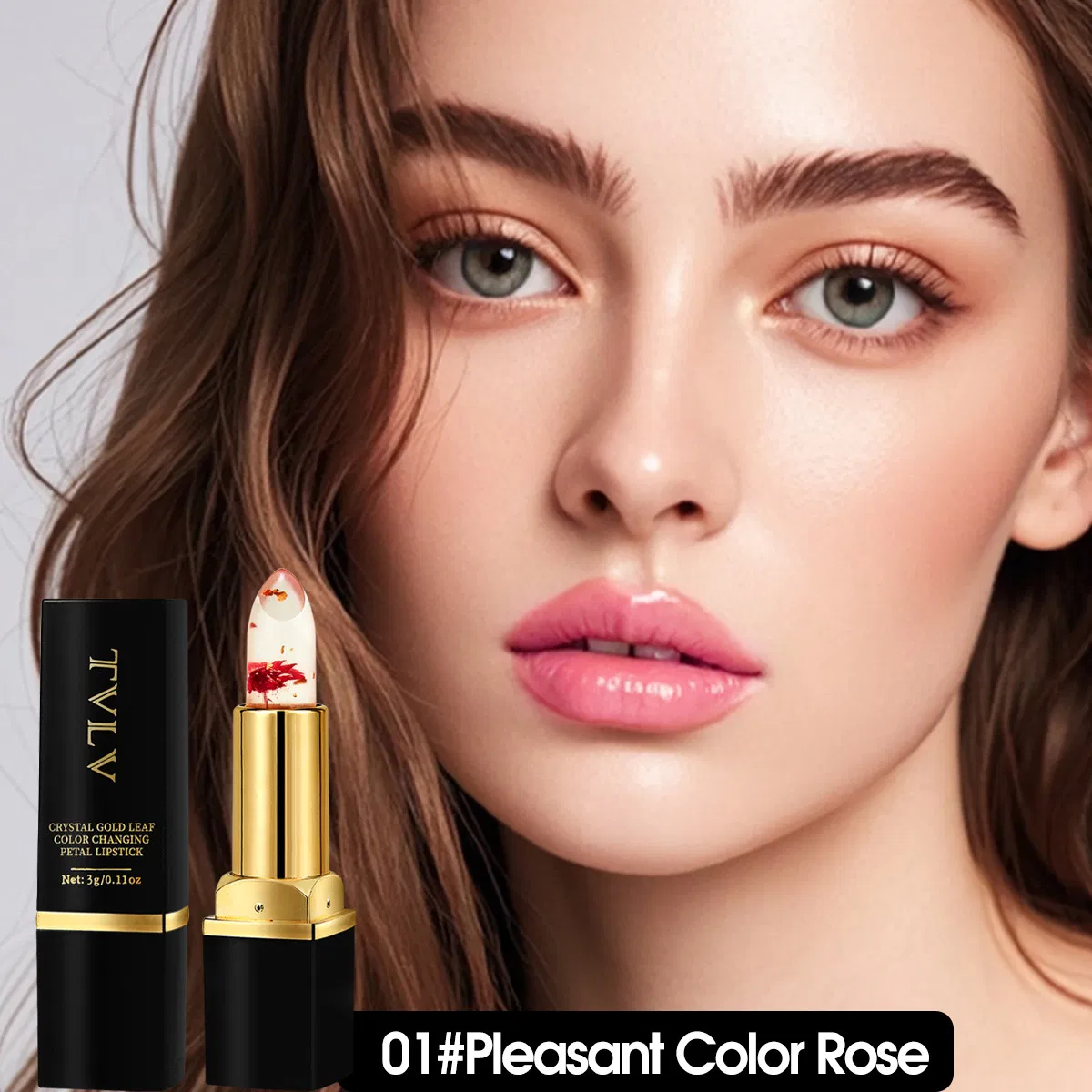 Waterproof Moisturizing Lip Balm for Vibrant Petal Colors