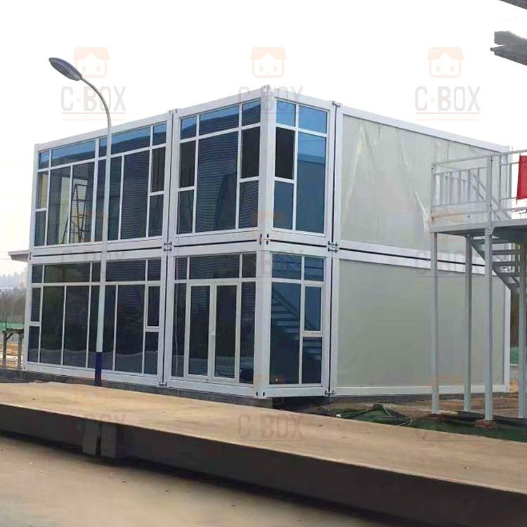 Cbox Hot-Selling Support Customizable 20FT 40FT Prefabricated Duplex Movable Container Office Building