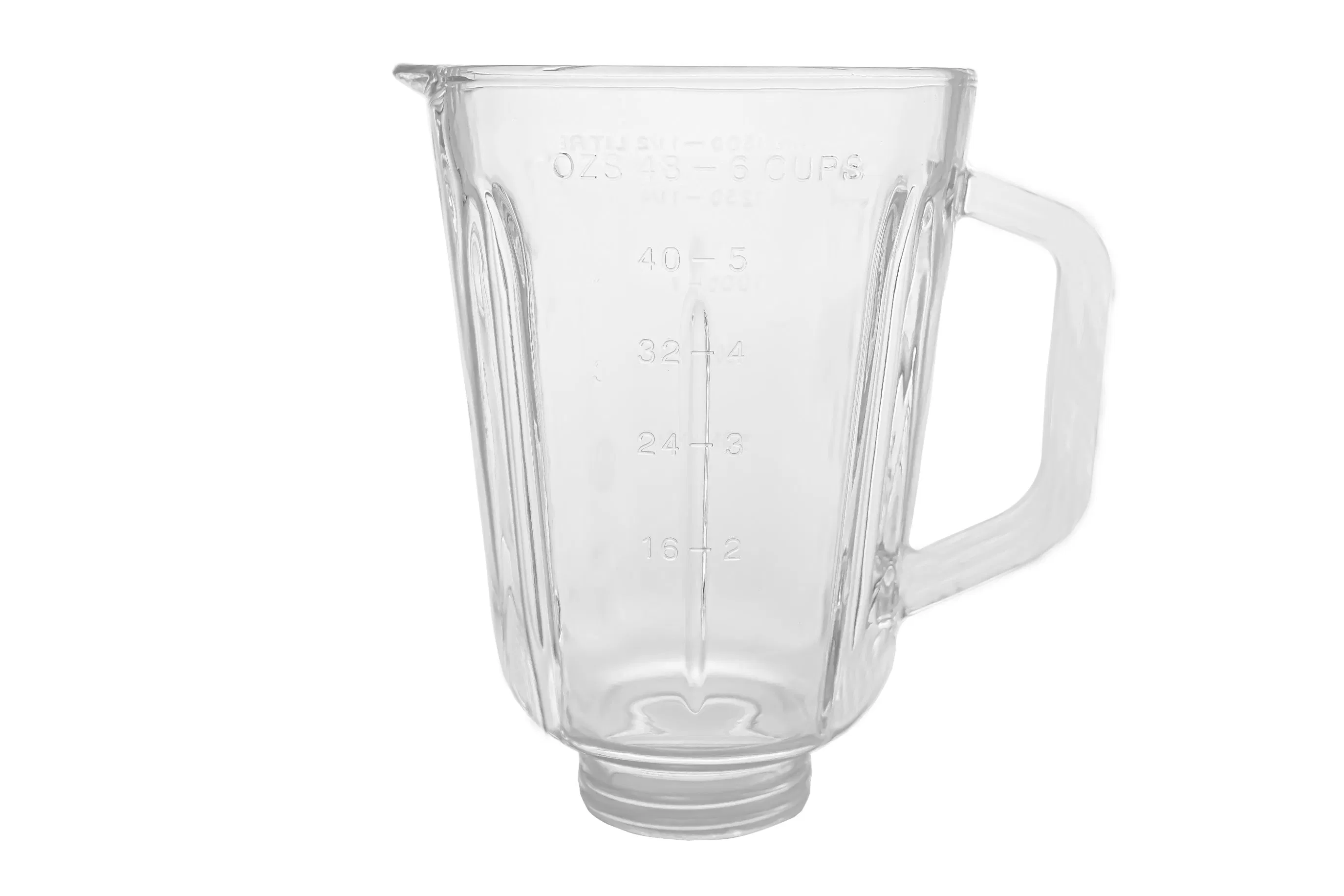 High Quality 1.5L Transparent Blender Glass Jar Wholesale Price
