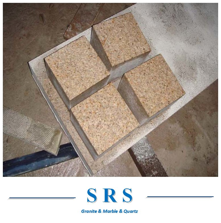 Granite/Basalt/Slate/Bluestone Cobble Stone Cubestone for Walkway/Driveway/Parking Pavers/Paving