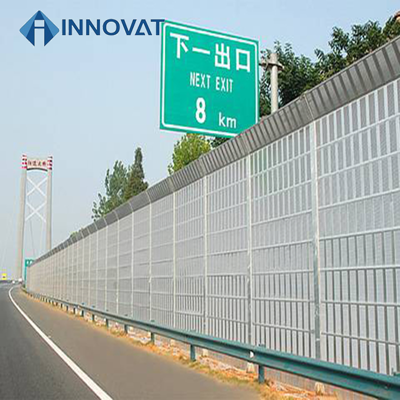 Noise Barrier Wall Road Metal Sound Barrier Noise Reduction Panels Residential Noise Barrier/ Sound Barrier Wall/ Highway Metal Noise Barrier