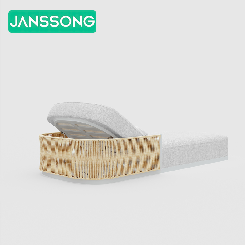 Шезлонги алюминиевые для бассейна патио