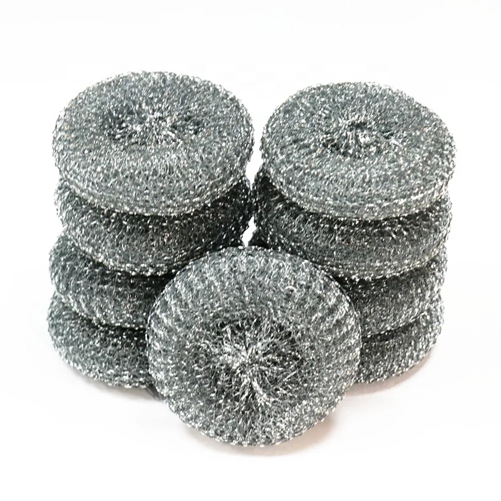4pk Customized Kitchen Cleaning Stainless Steel Pot Scourer