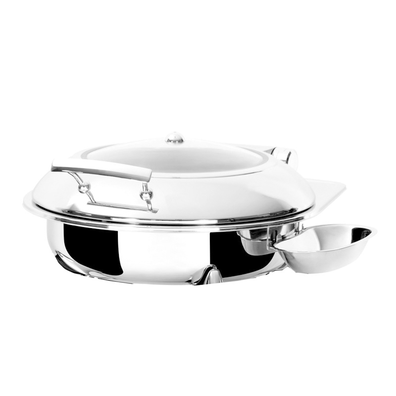 Factory Price Square Buffet Stove with Stand for Hotels Removable Lid