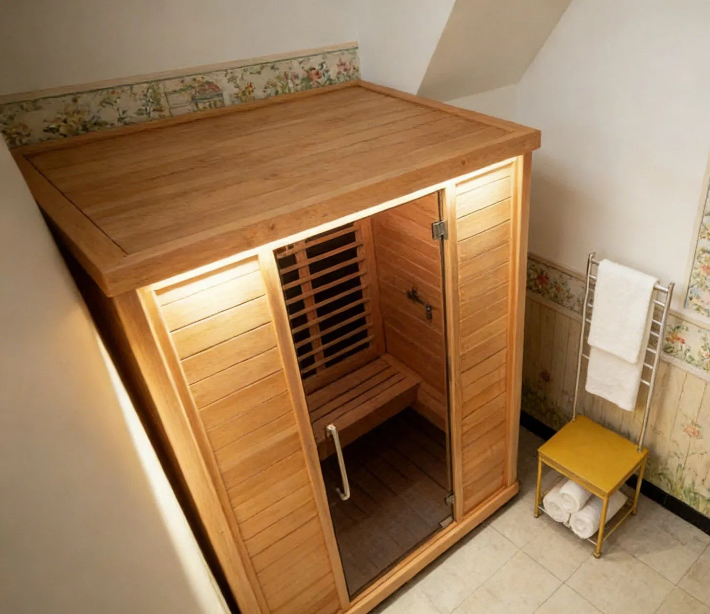 Инфракрасная сауна EV-002E для 2 человек из канадской тсуги