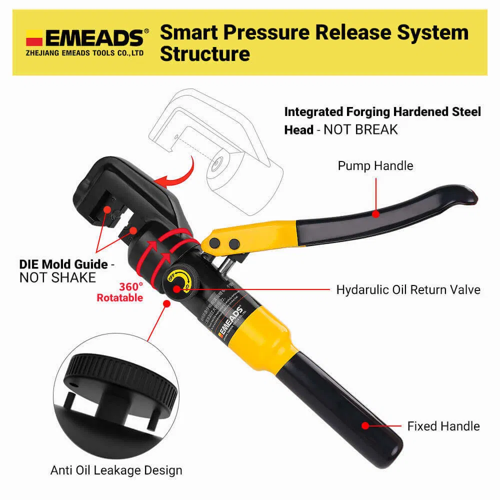 Emeads Yqk-70 Manual Hydraulic Tool and Cutting Tool
