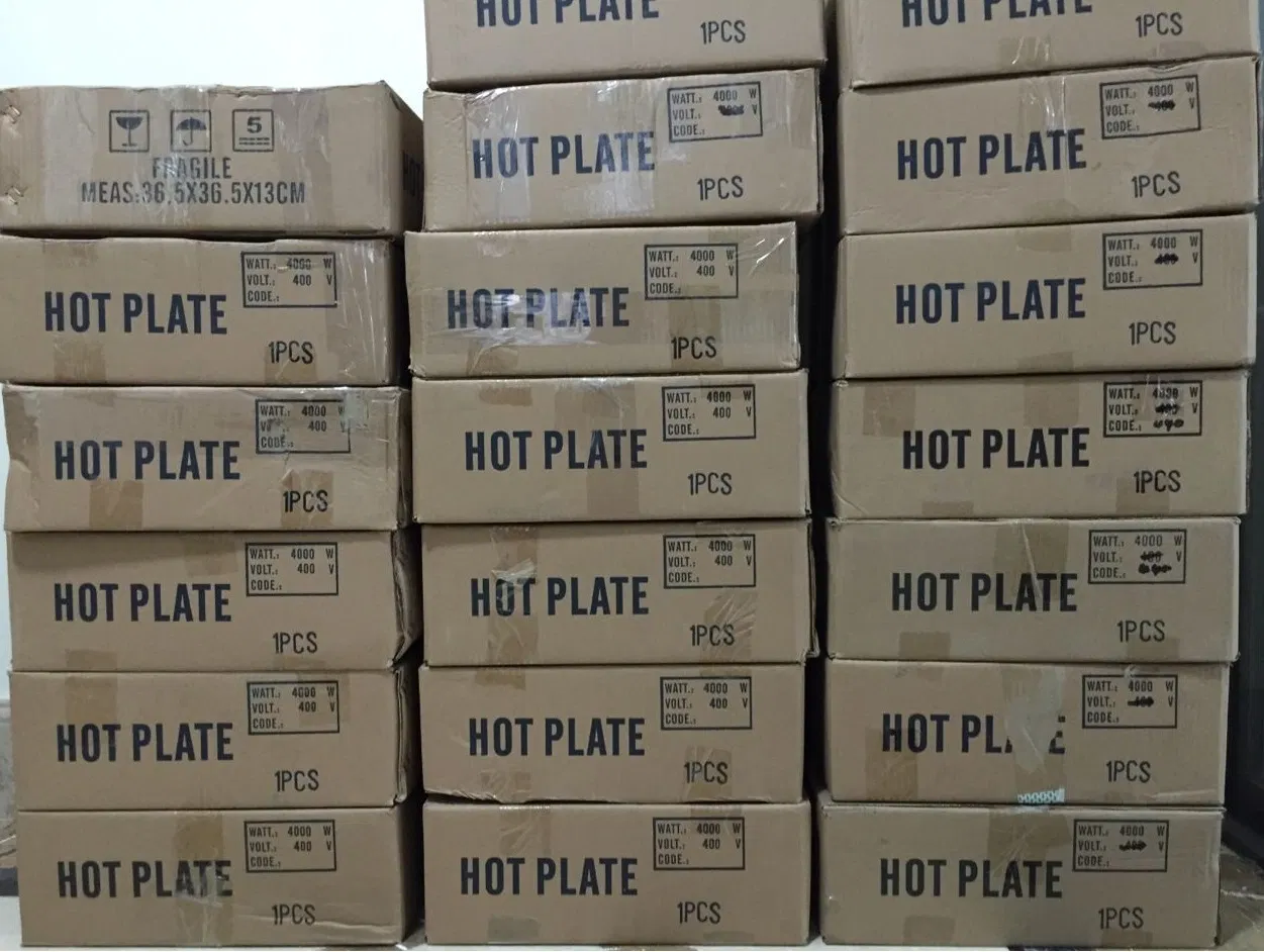 3800W 400V Marine Cooking Square Hot Plate