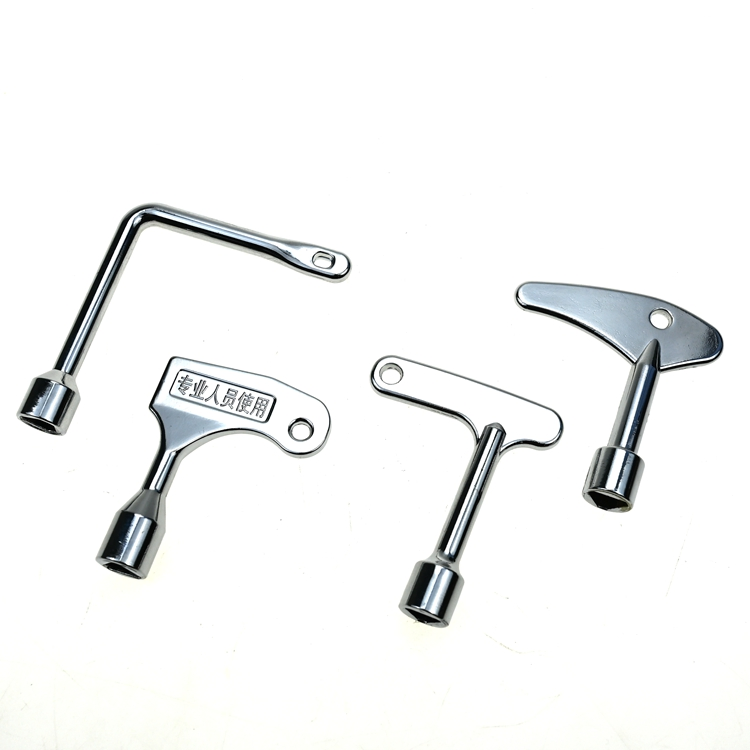 Yh2245 Elevator Triangle Lock Key Elevator Universal Triangle Lock Key Zinc Alloy Products