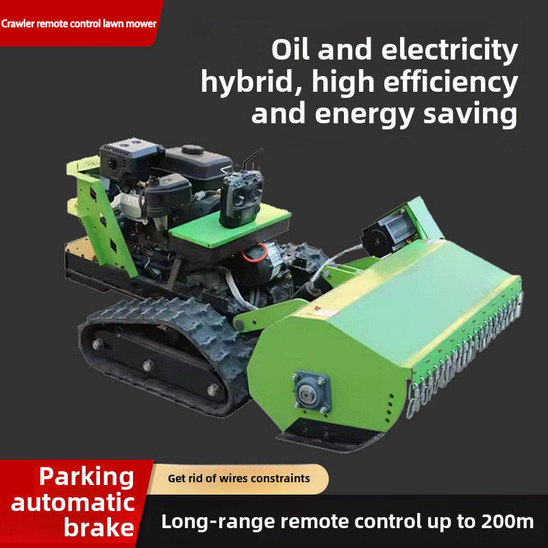 Crawler Remote Control Lawn Mower Intelligent Lawn Mower Orchard