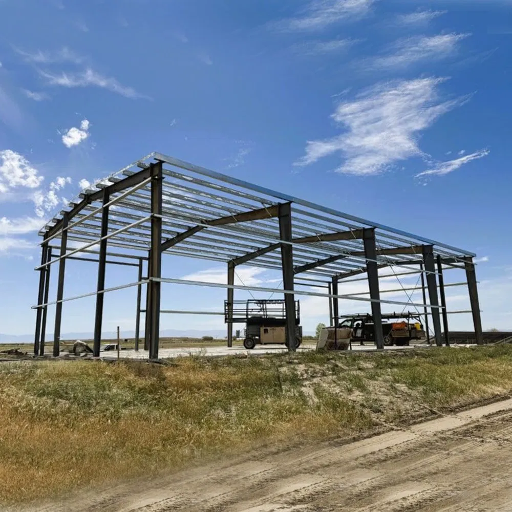 Qingdao Industrial Long Span Galvanized Fabrication Construction Peb Steel Structure