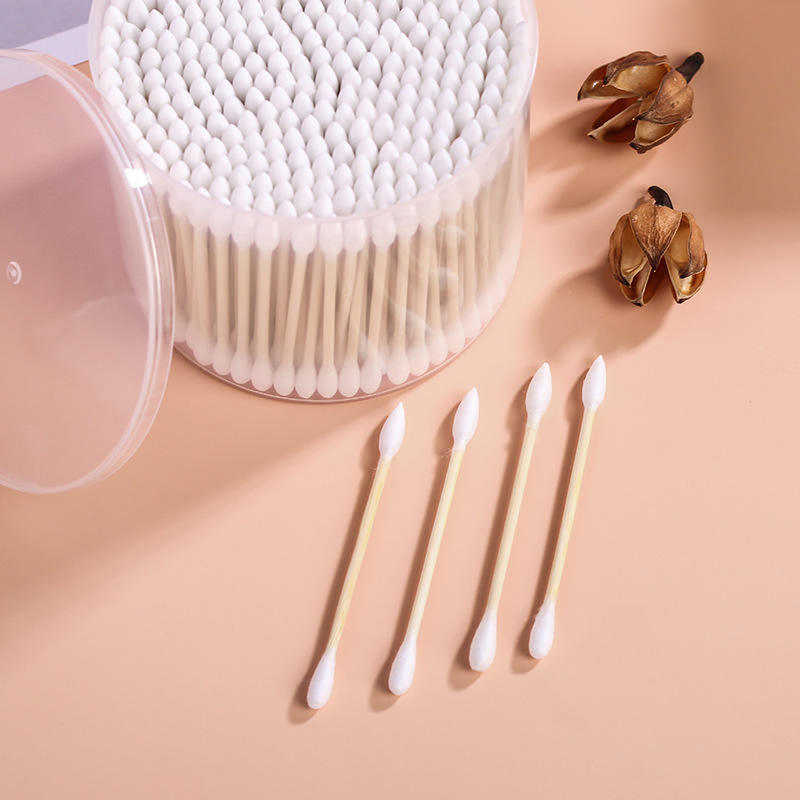 300 Pieces of Double-Ended Cotton Swabs for Household Cleaning and Hygiene