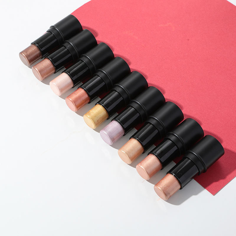 Private Label Vegan and Cruelty Free High Pigment Cream Makeup Contour Bronzer Highlighter Stick