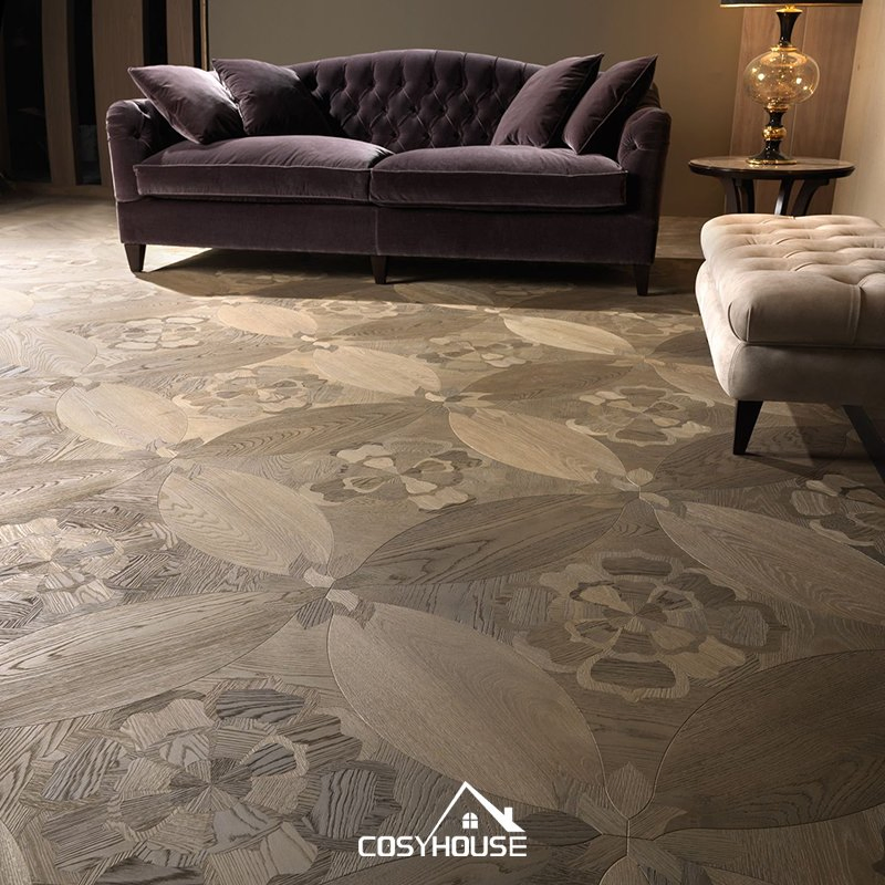 Bespoke Walnut Engineered Parquet Flooring for Architectural Interiors