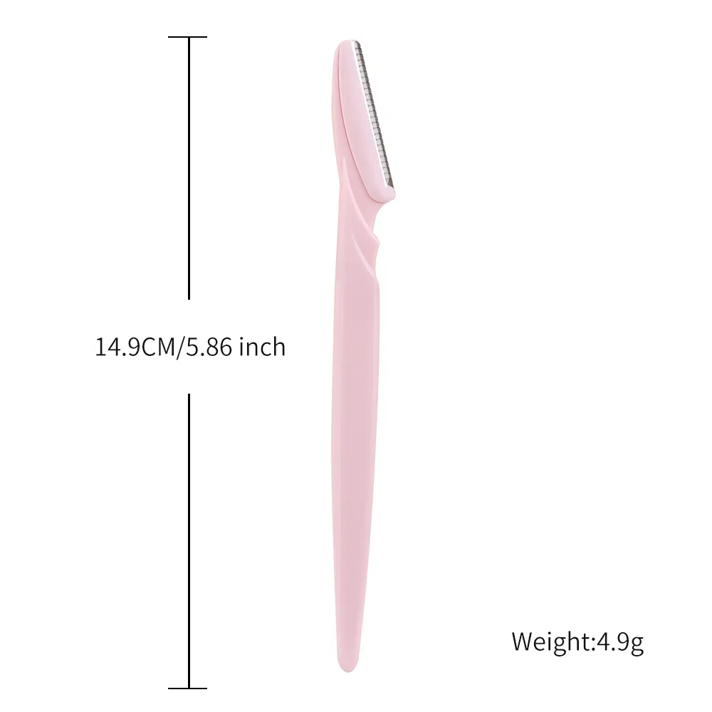 Professional Single Blade Eyebrow Razor Face Clean Cut Razor Stainless Steel Blade