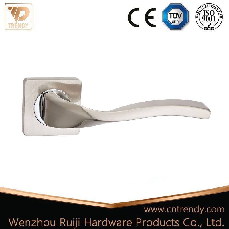 High Quality Furniture Handle Hardware Zinc Alloy Interior Door Latch Handle (Z6350-ZR11)