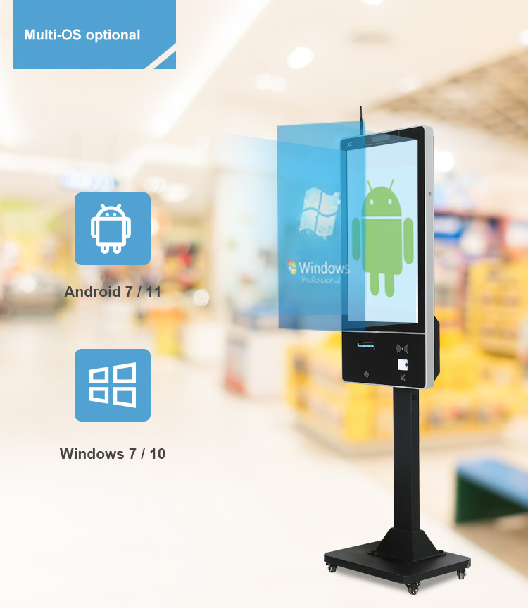 Smart POS Payment Kiosk for Supermarkets and Retail Stores