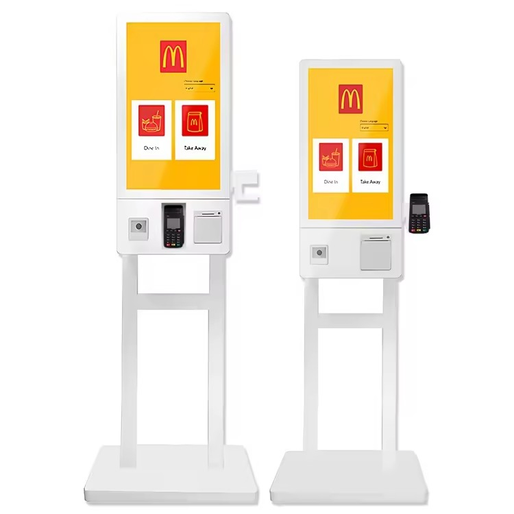 Fastfoodkiosks Self-Ordering Kiosk Android Bill Payment Food Order Terminal Self Service Ordering Machine