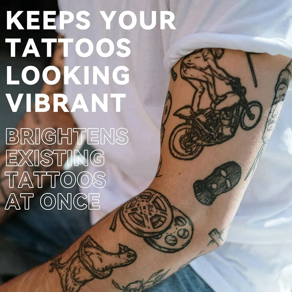 Natural Tattoo Aftercare Balm Moisturizing Color Enhancement Protecting Healing