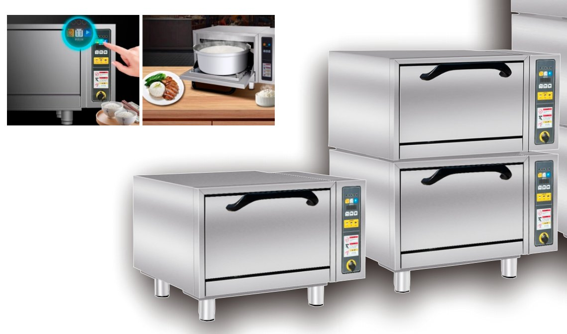 Rice Dumpling Steam Food Steaming Cabinet Electric Food Steamer Intelligent Cooking Machine