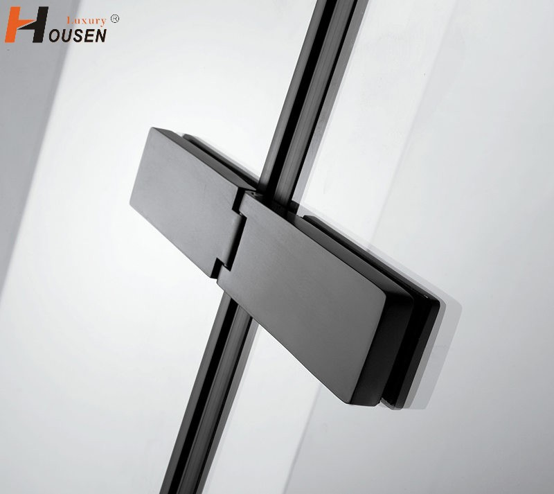 Custom Design Tempered Glass Shower Door Enclosure Screen Pivoted Shower Room