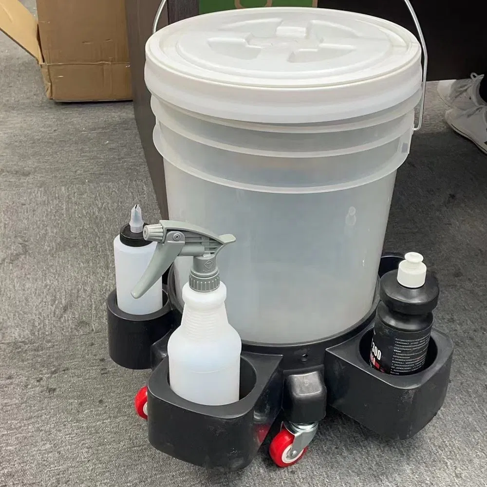 Тележка для ведра мойки авто Shineopen с 5 роликами