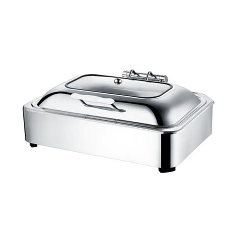 Round Restaurant Buffet Equipment Stainless Steel Chafing Dishes for Food Warmer