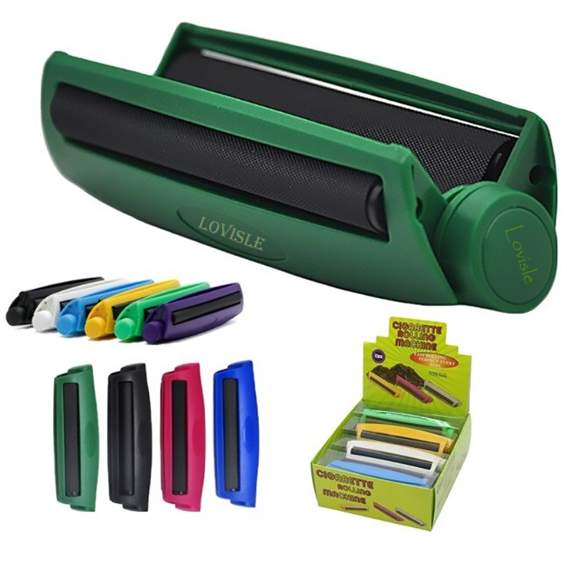 Mini Manual Tobacco Roller Cone Filling Cigarette Rolling Machine for 110mm Smoking Rolling Papers Maker