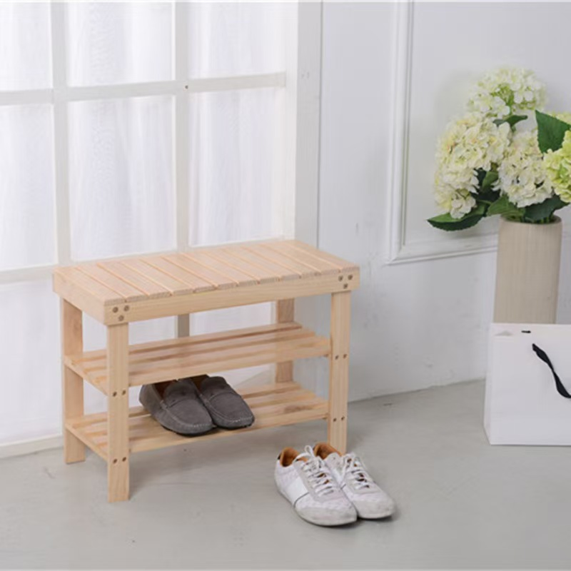 Versatile Affordable Custom Bulk Wooden Shoe Rack