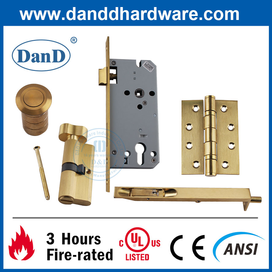 Good Price Brass Tower Barrel Flush Door Latch Bolt Accessories Fittings for Outdoor