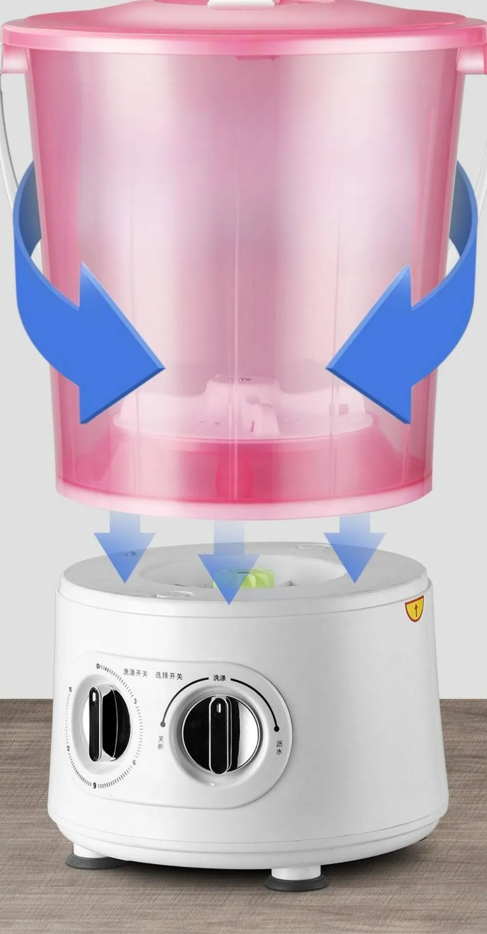 Wholesale Manufacturer Separate Bucket System and House Care Mini Washing Machine