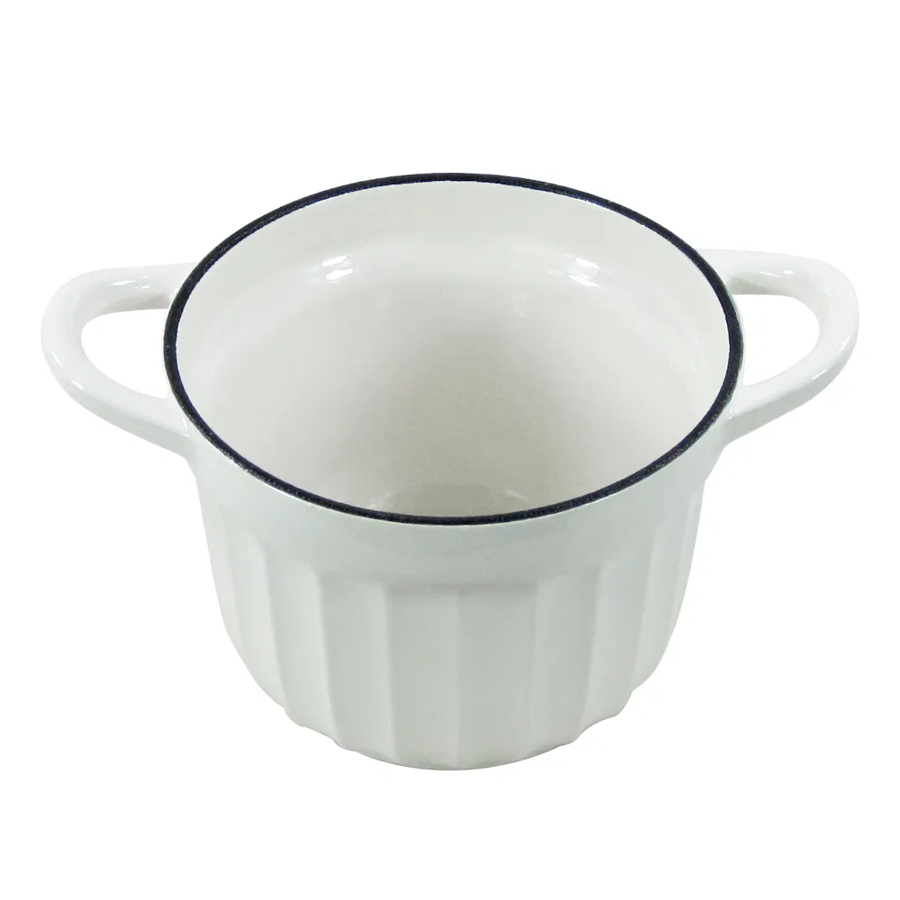 Чугунная эмалированная кастрюля Overmont 5.5qt