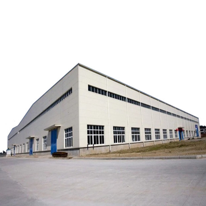 Steel Construction Prefabricated Steel Building Material H Beam and Column Large Span Steel Factory Warehouse