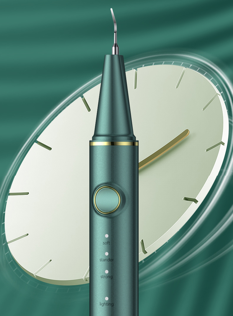 Visible Type 3 Gears Tooth Cleaner Electric Calculus Remover Ultrasonic Dental Scaler