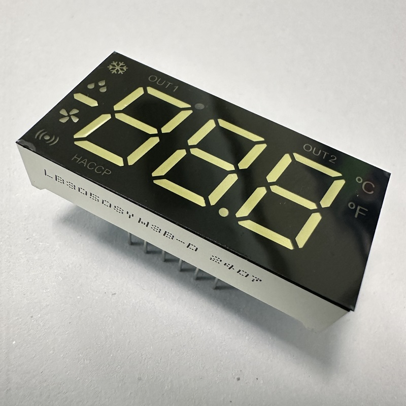 High Visibility 7 Segment LED Display for Refrigeration Units