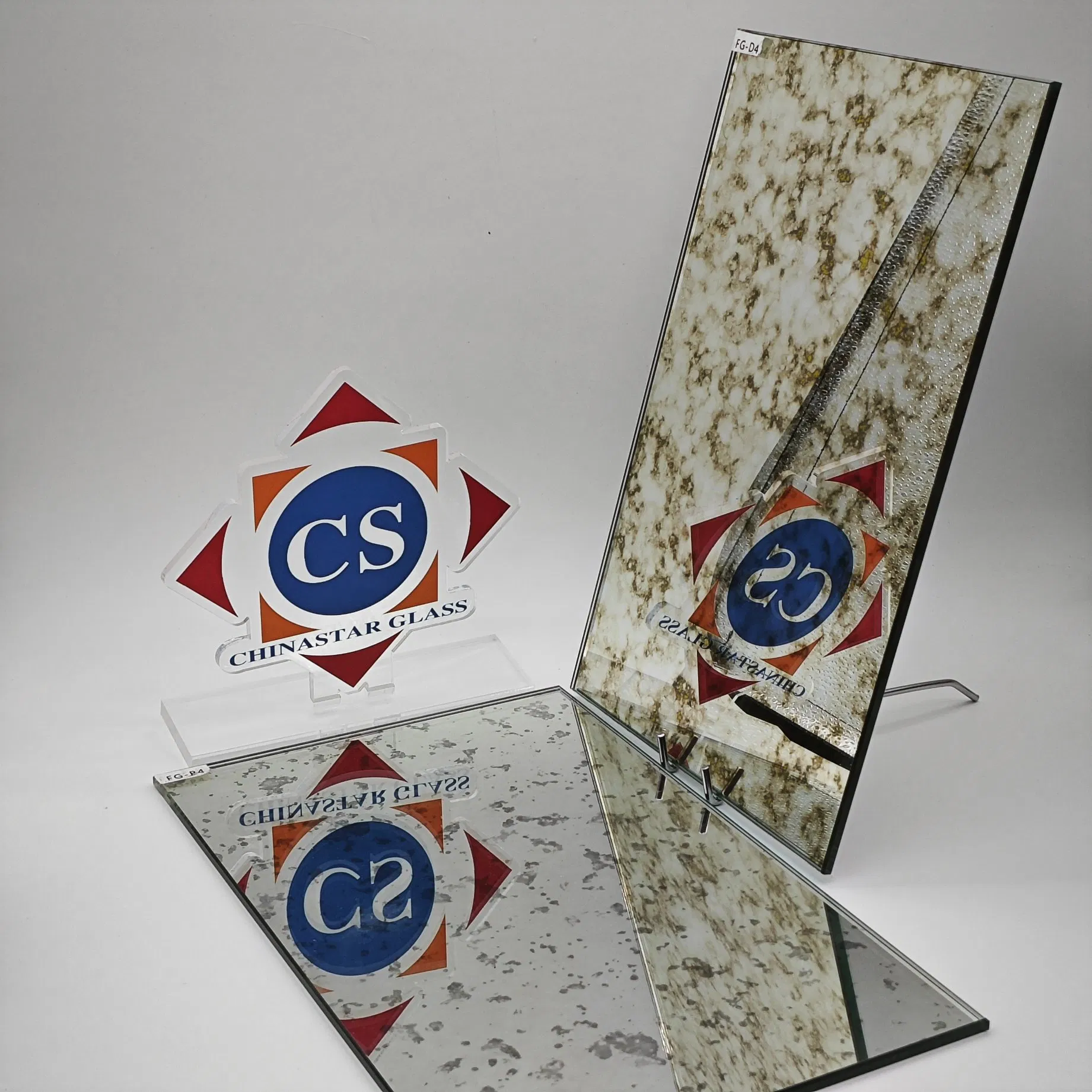 8mm Factory Price Antique/Rusty Mirror Glass for Decoration/Wall/Bathroom/Furniture From China