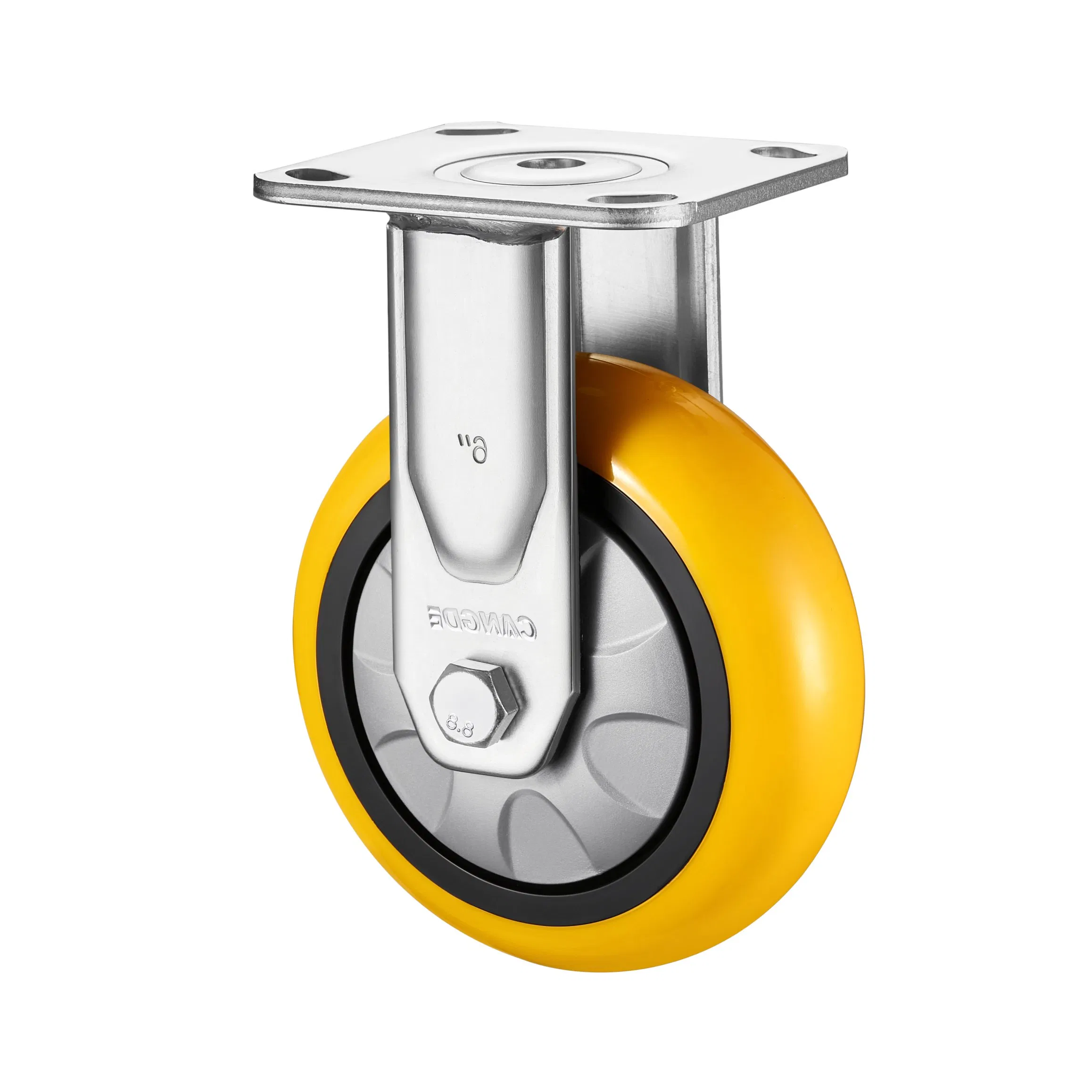4''5''6''8'' Heavy Duty Industrial High Temperature Heat Resistant Caster Wheels Cast Iron Wheel Bakery Trolley Wheels