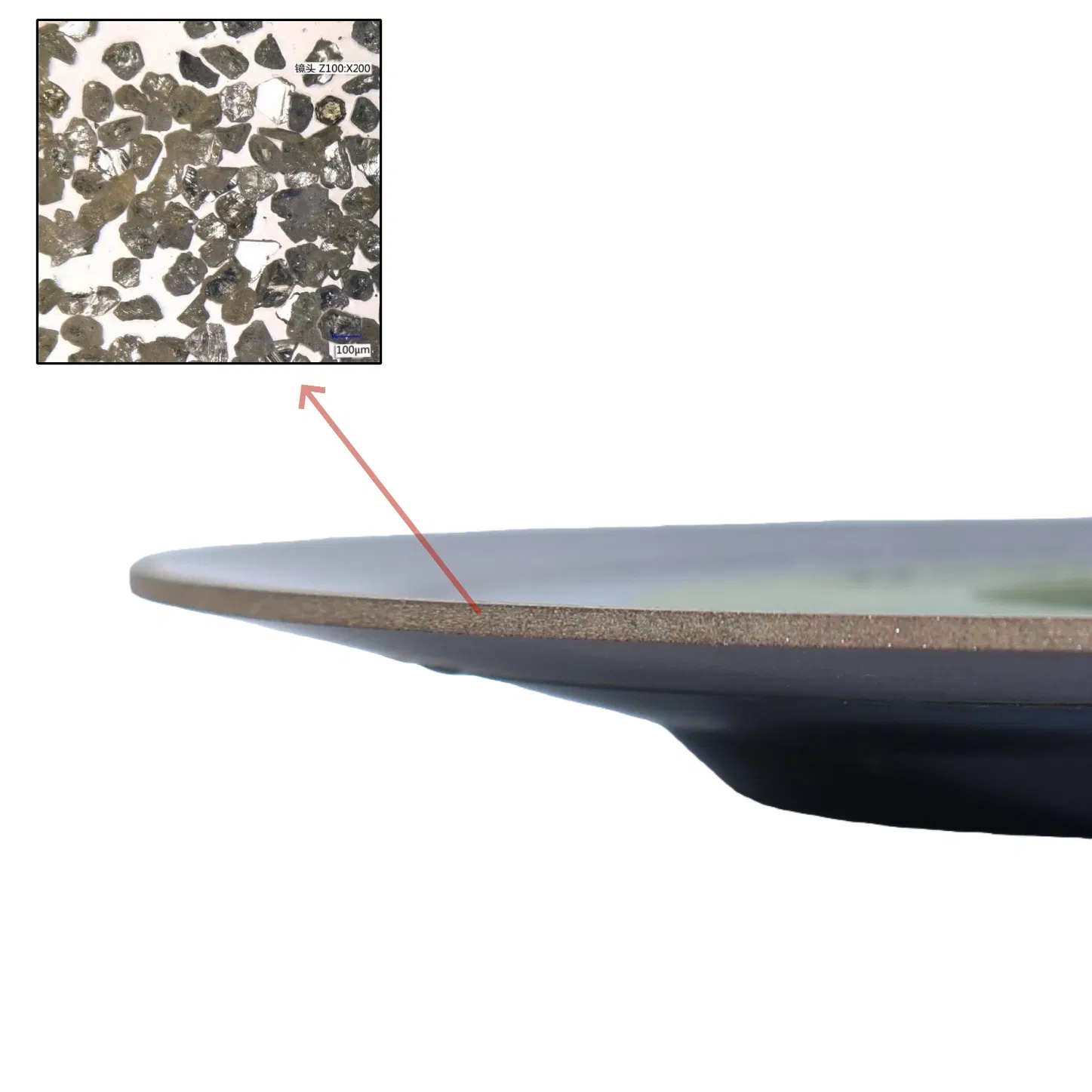 Алмазный шлифовальный круг 125x32x15 (1.5) мм для заточки пил