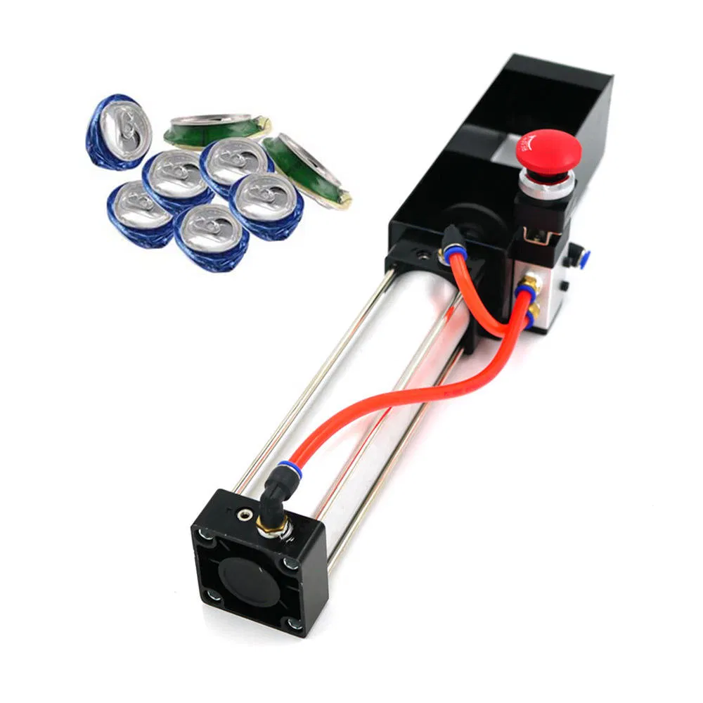 Пневматический алюминиевый пресс для банок