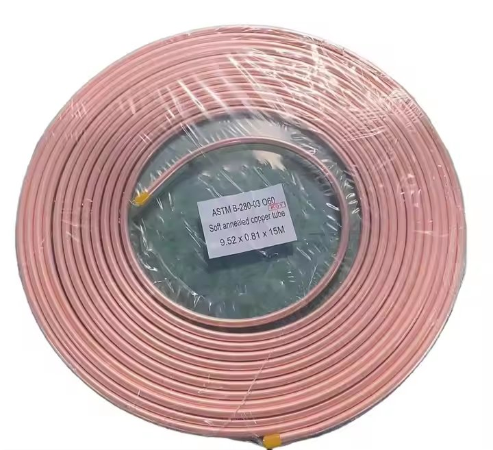 Factory Price Supply All Size Copper Coil Tube Copper Pipe 99.99% Pure Copper