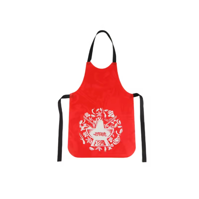 Custom Logo Kids Drawing Painting Biodegradable Paper Non Woven Disposable Aprons