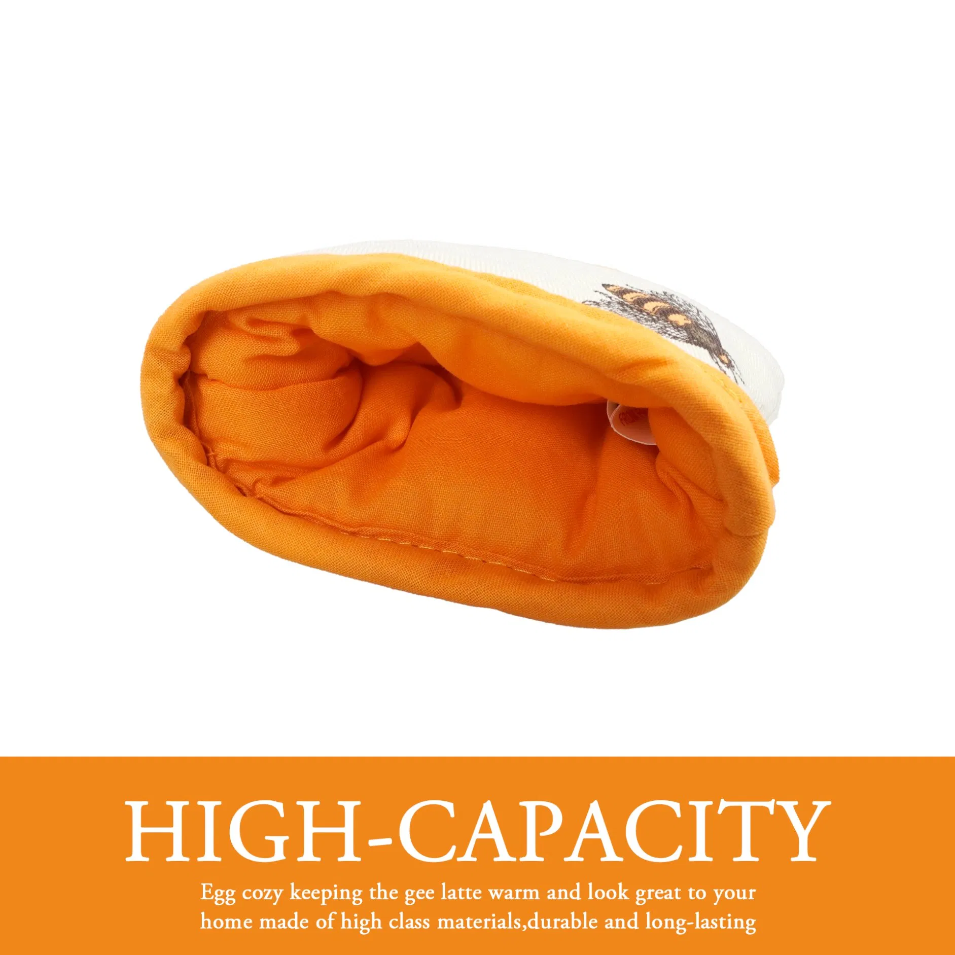 Egg Cozy for Factory Wholesale Insulated Egg Can Be Customized with Pure Cotton Printing