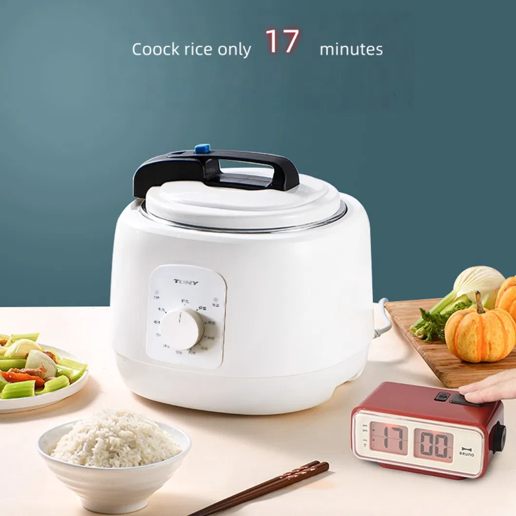 Compact Multi-Function Rice Cooker with Smart Exhaust Control