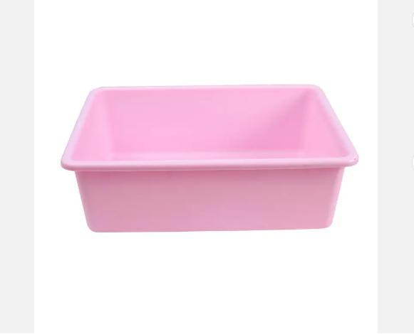 Household Plastic Clothes Storage Box with Lid and Grid