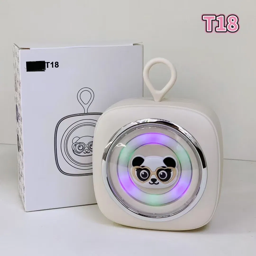 Портативная колонка Bluetooth T18 с логотипом и подсветкой