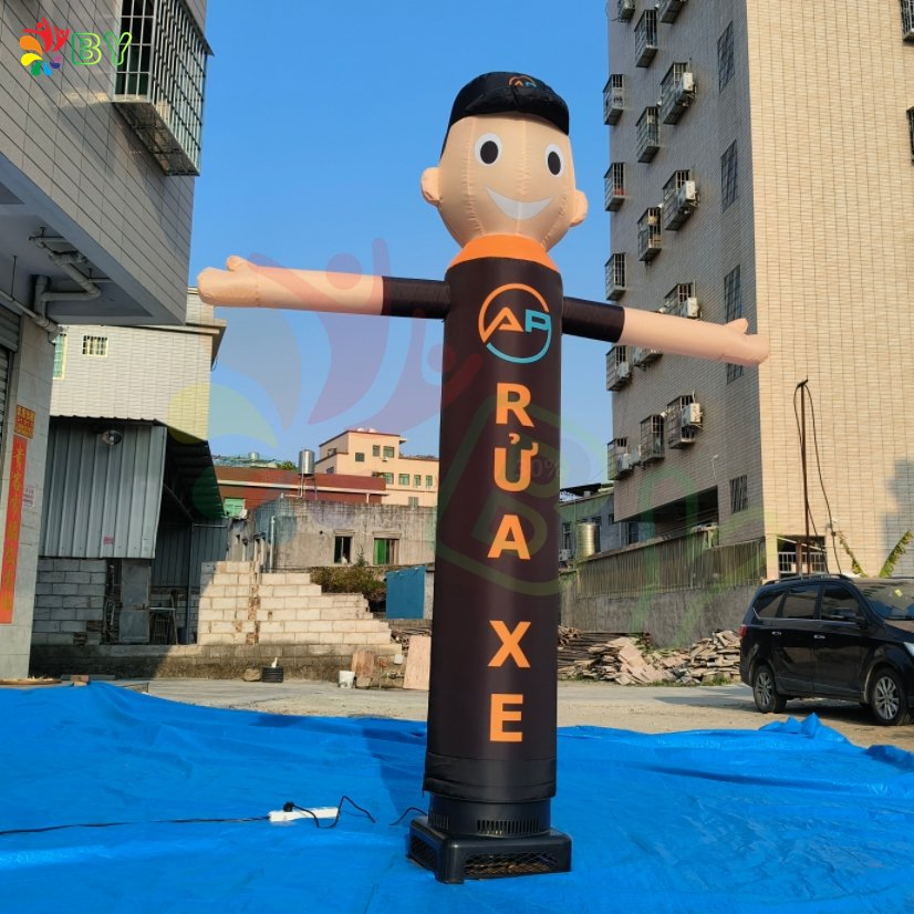 Customized 3m Inflatable Sky Dancer Inflatable Air Dancer Inflatable Dancing Man for Advertising