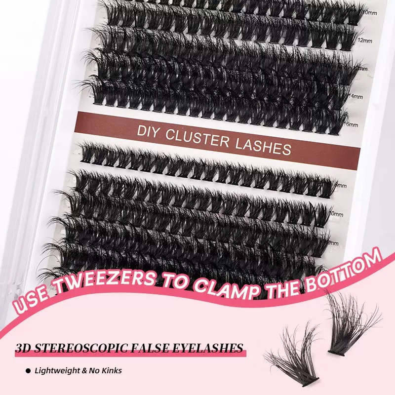 1 Set Mix Eyelash Extension Fluffy False Makeup Lash