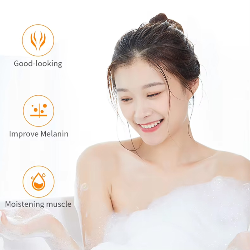 Ditong Customized Wholesale Natural Whitening Deep Cleansing Carrot Shower Gel Bath L Anti-Aging Shower Gel